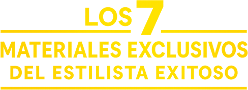 Los 7 Materiales Exclusivos del Estilista Exitoso